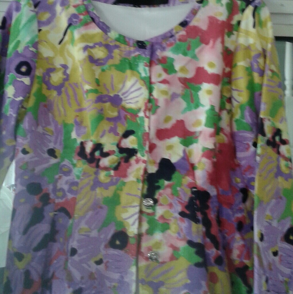 Ellie Tahari floral Jacket.
